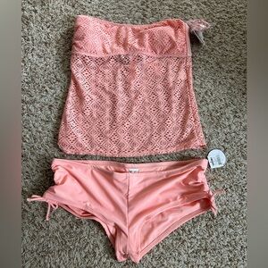 Hot Water Peach Swim Set